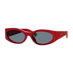 NEW JACQUEMUS SUNGLASSES, RED WOMEN EYEWEAR JACQUEMUS OVALO JAC/4 C8